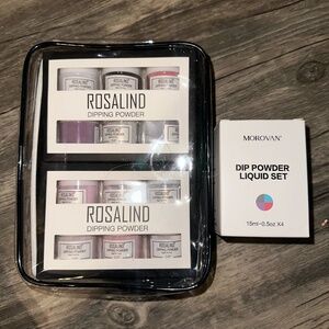 Rosalind Dip Powder and Morovan Dip Powder Liquid Set